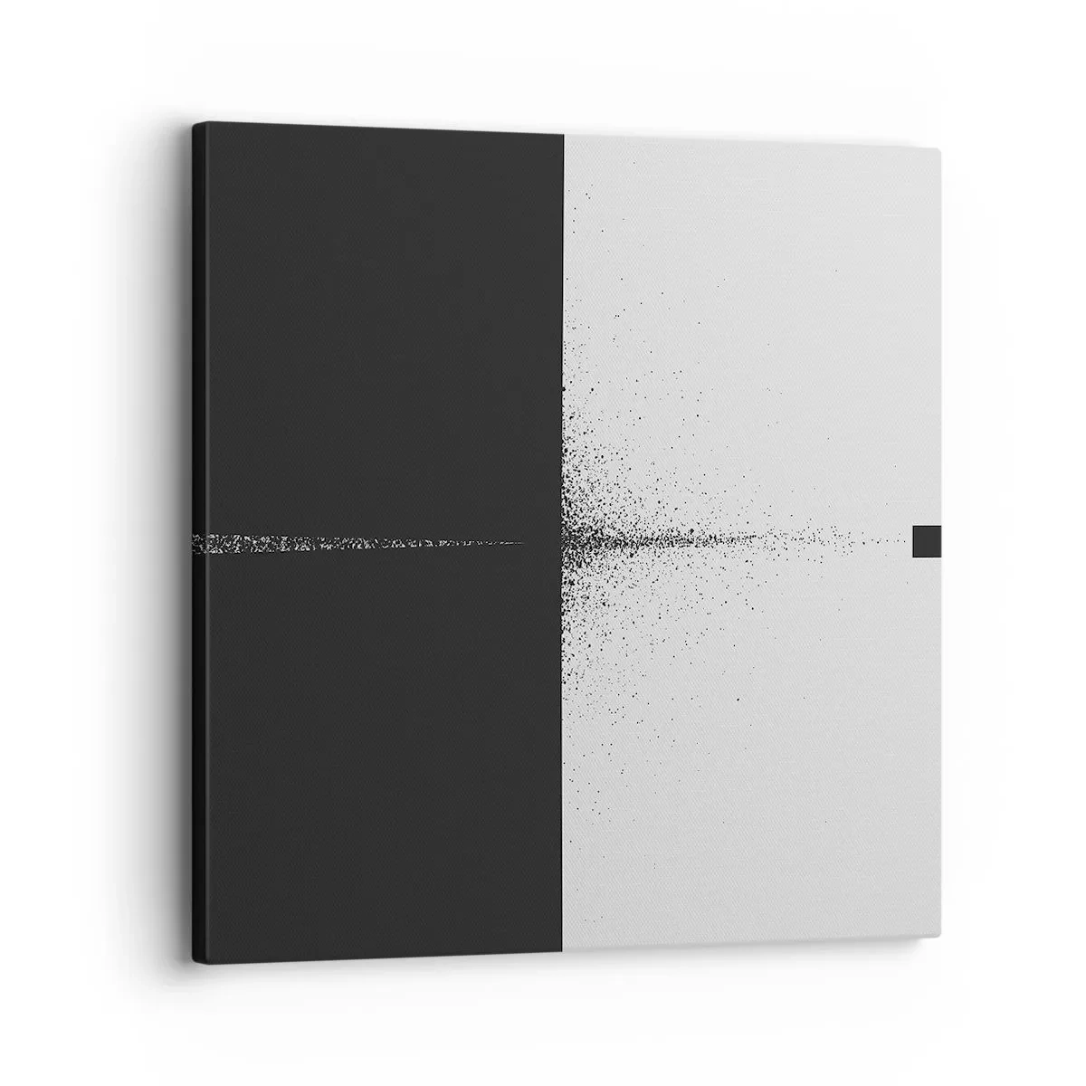 Canvastavla - Bild på duk - Rakt mot målet - 30x30 cm