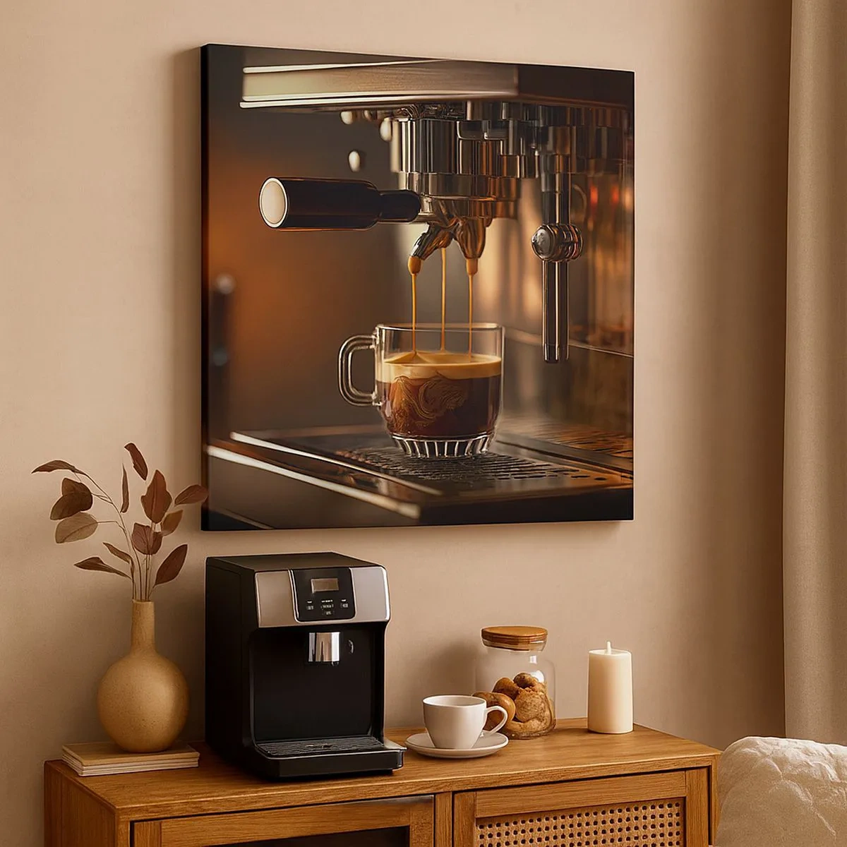 Canvastavla - Bild på duk - En sensuell blandning - 30x30 cm